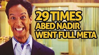 29 Times Abed Nadir Went Full Meta