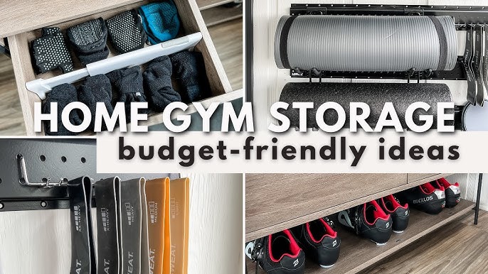 SMALL SPACE* home gym storage solution!, IKEA HACK