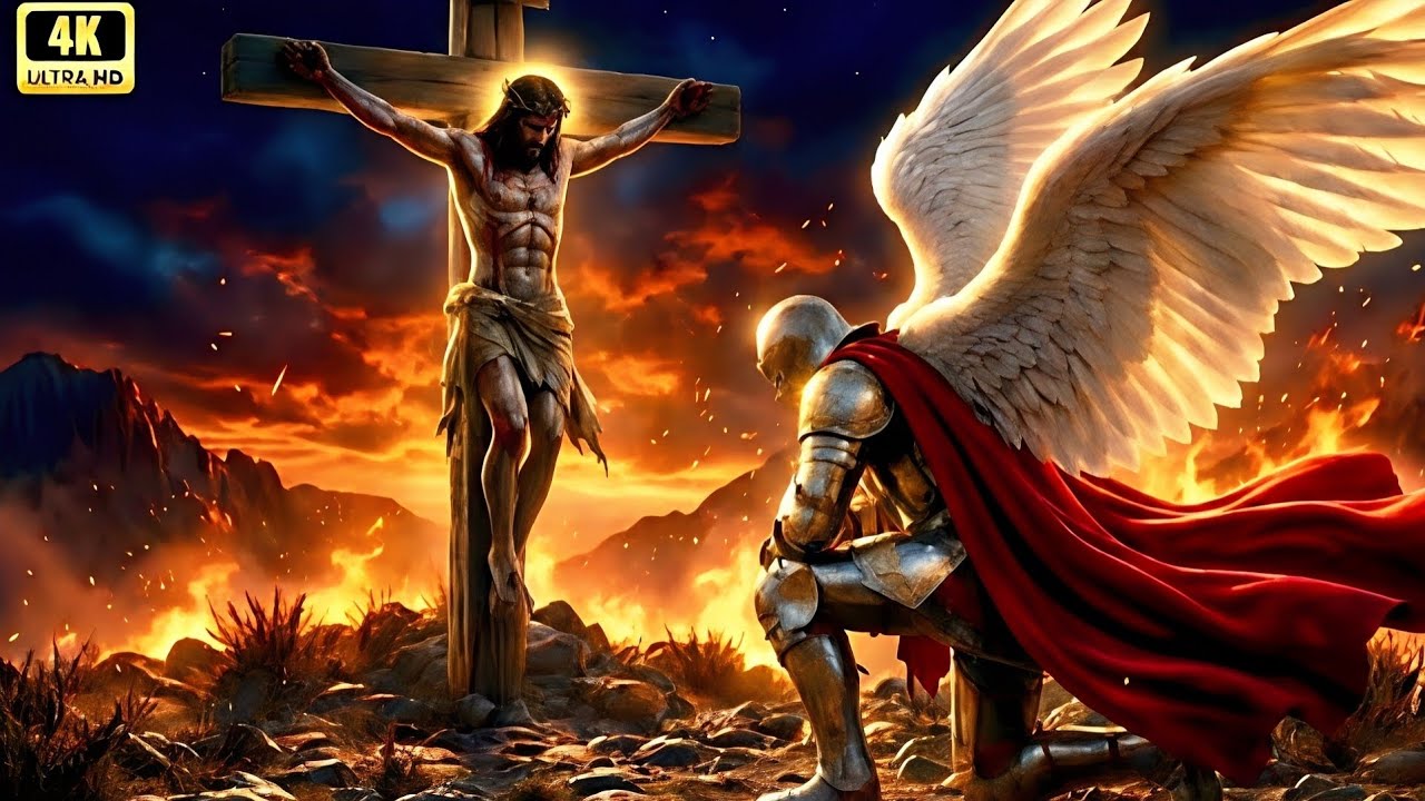The Angels at the Cross | स्वर्गदूतों ने क्या देखा जब येशु सूली पर थे | Full Biblical Story (4K)