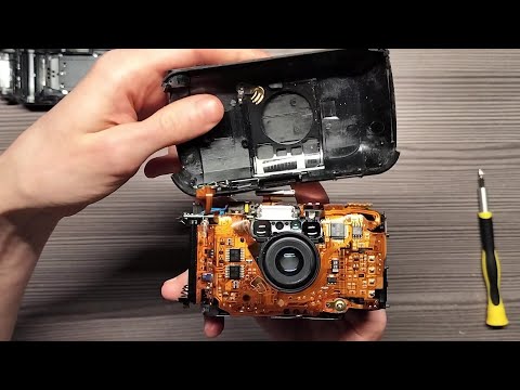 Olympus MJU 1 dis- and reassembly + issues I fixed in