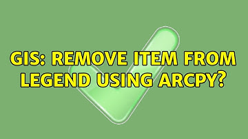 GIS: Remove item from legend using ArcPy? (2 Solutions!!)