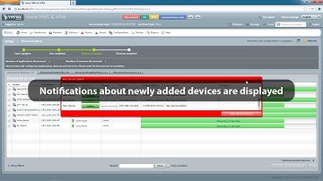 Initial Network and Application Discovery with Verax NMS & APM