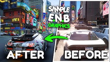 🔥How To Install Graphics Mod In GTA IV For Low End PC ✅| Simple ENB Graphics [ Best Graphics Mod ]