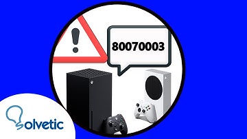 ✔️🎮 How to FIX ERROR 80070003 Xbox Series X or Xbox Series S when trying to download the profile