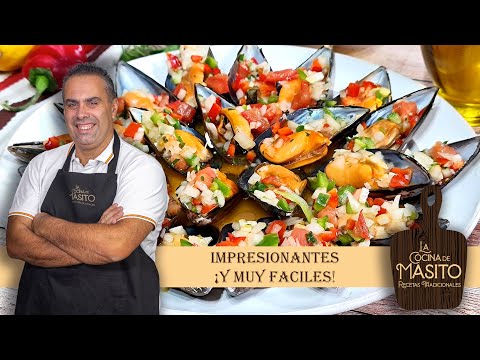 Video: Vinagreta De Setas Con Mejillones