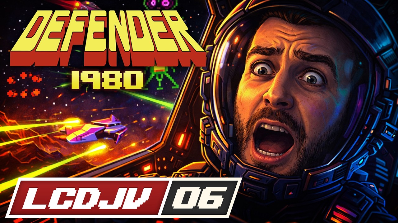 🕹️  DEFENDER (1980) - L’arcade devient nerveuse | LCDJV [06]