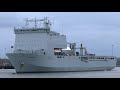 RFA Mounts Bay landing ship goes home after NATO Exercise Steadfast Defender ⚓️