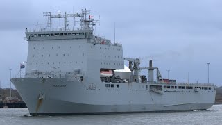 RFA Mounts Bay landing ship goes home after NATO Exercise Steadfast Defender ⚓️