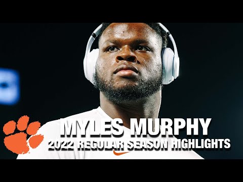 Myles Murphy Regular Season Highlights | Clemson DL