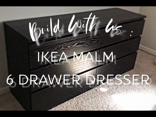 Ikea Malm 6 Drawer Dresser, Ikea Malm 6 Drawer Dresser Assembly Instructions