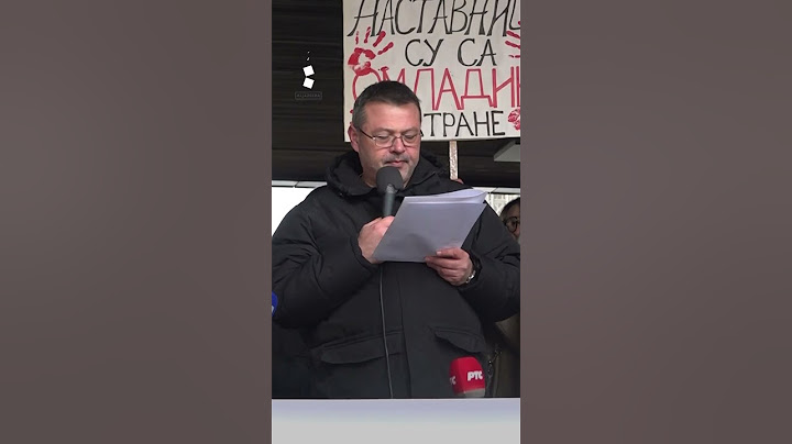 Đaci, roditelji, studenti i prosvjetni radnici na velikom protestu u Beogradu