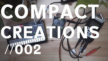 PO-12 Rhythm & Volca FM Setup & Jam// Compact Creations