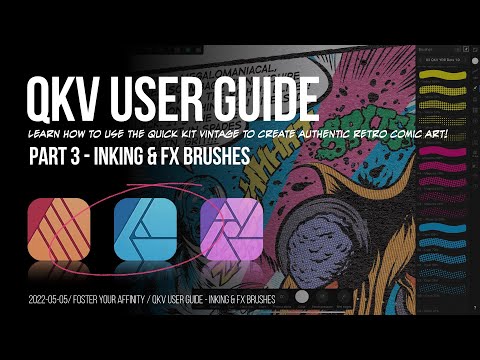 QKV Reloaded User Guide Part 3 - Inking & Comic FX Brushes