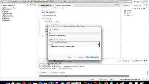 C++Tutorial for Beginners 10   Floating Point Variable Types