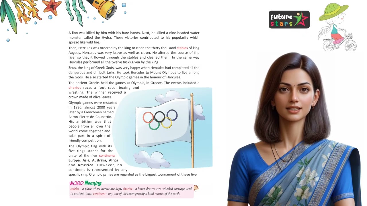 Chapter-15 The Olympic Games | Reading Galaxy-4 | Future Star