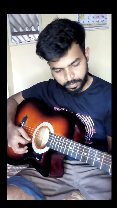 tujhe dekha toh ye jaana sanam(DDLJ) on guitar with leads