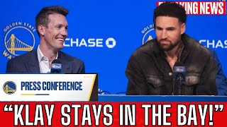 GOOD NEWS! KLAY THOMPSON FINALLY ANNOUNCE! WARRIORS DECISION CONFIRMED! GOLDEN STATE WARRIORS NEWS