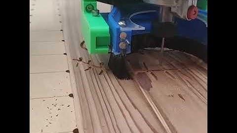 Trying out the new 3D printed dust boot!