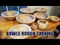 Processing wood blanks, rough turning Part 2