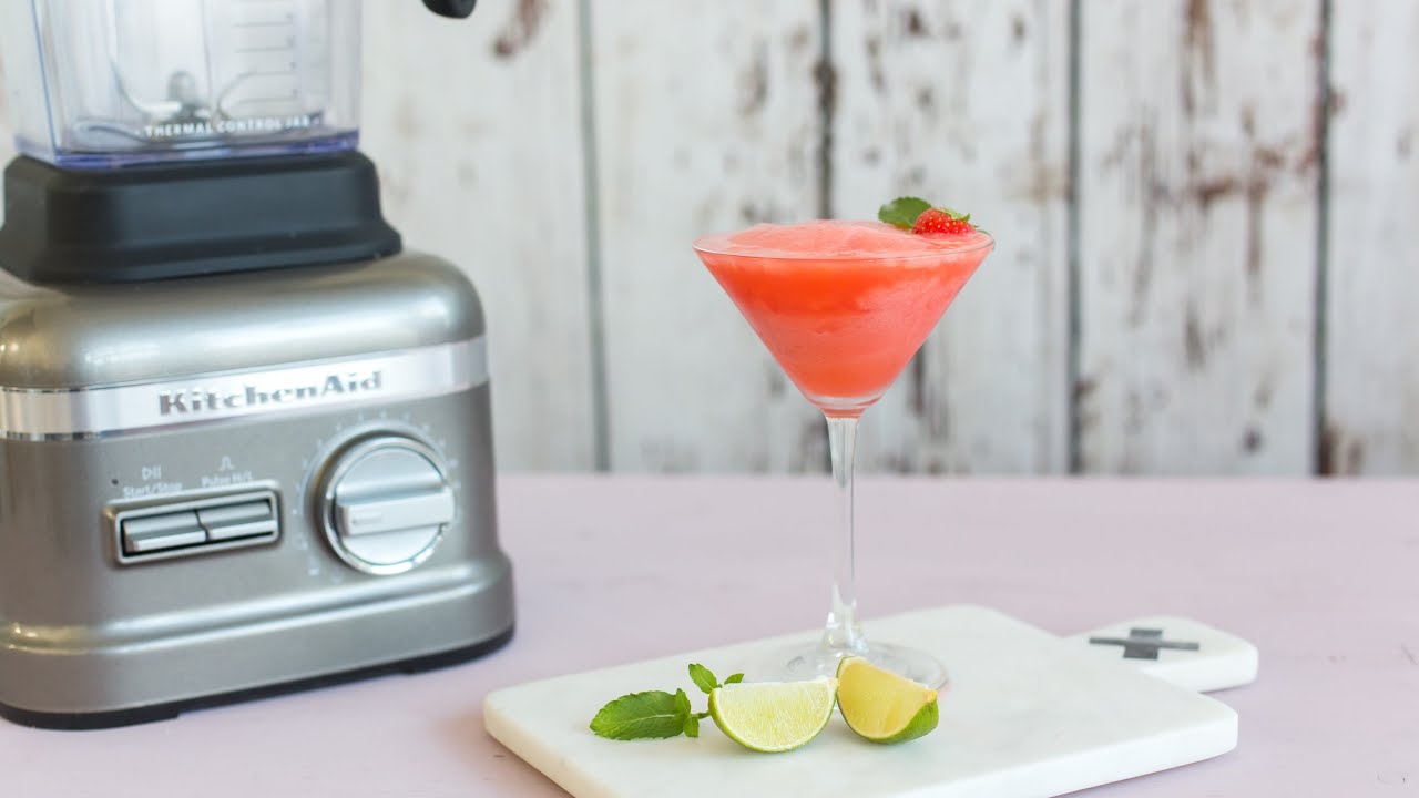 Strawberry daiquiri recipe KitchenAid YouTube