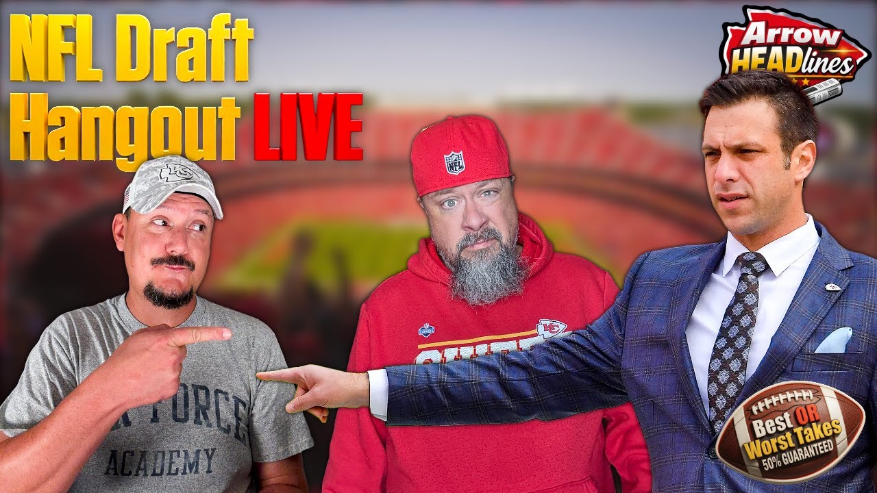 LIVE NFL Draft 2026: Chiefs Picks, Bad Takes & Real-Time Reactions with Buk & Bob!