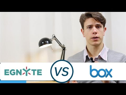 Egnyte vs Box: Enterprise Online File Storage and Syncing