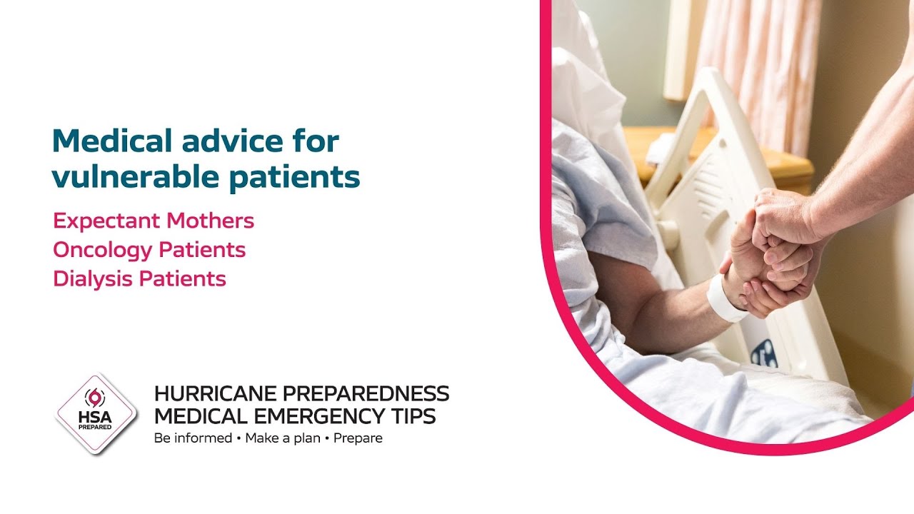 HSA Prepared - Medical advice for the vulnerable patients - YouTube