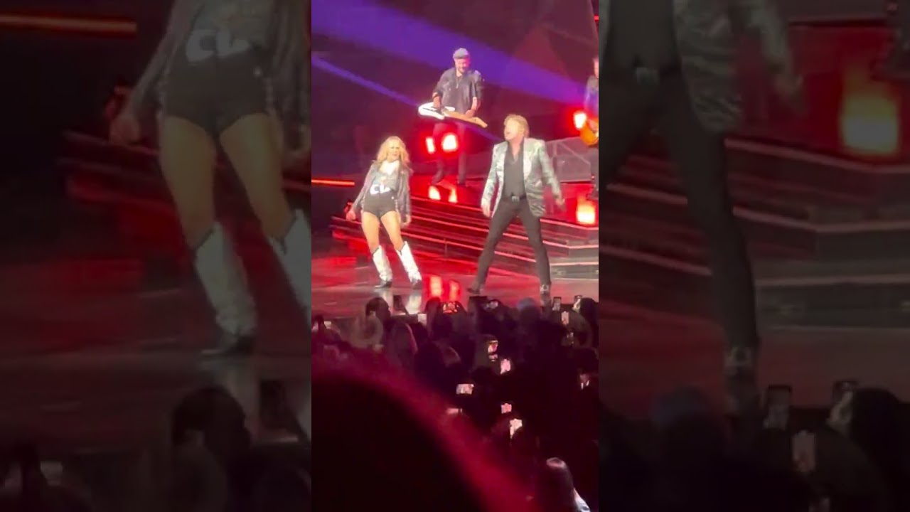 Carrie Underwood  (with Axl Rose)Welcome to the Jungle - 3/13/23 - Crypto.com Arena; Los Angeles, CA