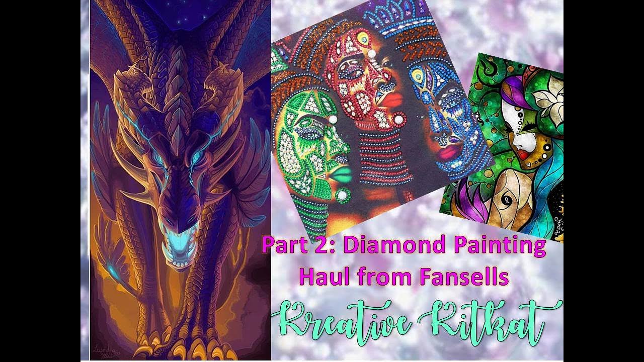 Part 2 Unbagging of BudgetFriendly Diamond Paintings