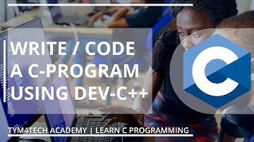 Write A C Program Using Dev C++ "Hello World" | Learn C Programming