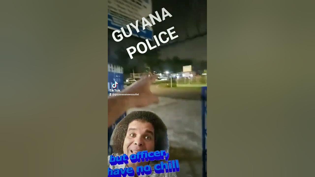 Guyana Police vs Guyanese Critic YouTube