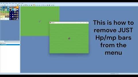 RPG maker vx ace how to remove hp bar/mp (only) from menu