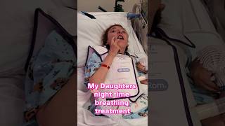 My daughter's night time routine #love #family #mom #shorts #mom #fy #hospital #funny #familylove