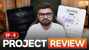 Reacting to Your Projects | Project Review | EP - 8 | Manu Arora