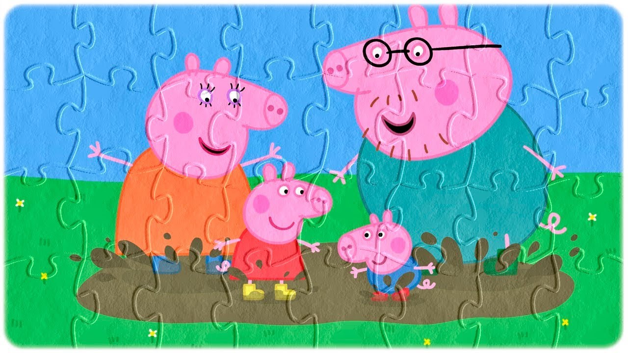 Puzzle Games for Kids, Peppa Pig Puzzle for Free - YouTube