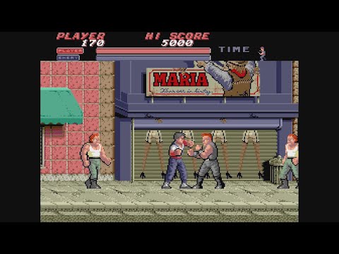 Mega Drive Demo # 124 - Vigilante by Fabrice Fernandez [Mega Everdrive Pro] [Mega SG]