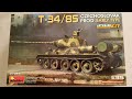 MiniArt T-34/85 Czechoslovak Prod. #37069 Review