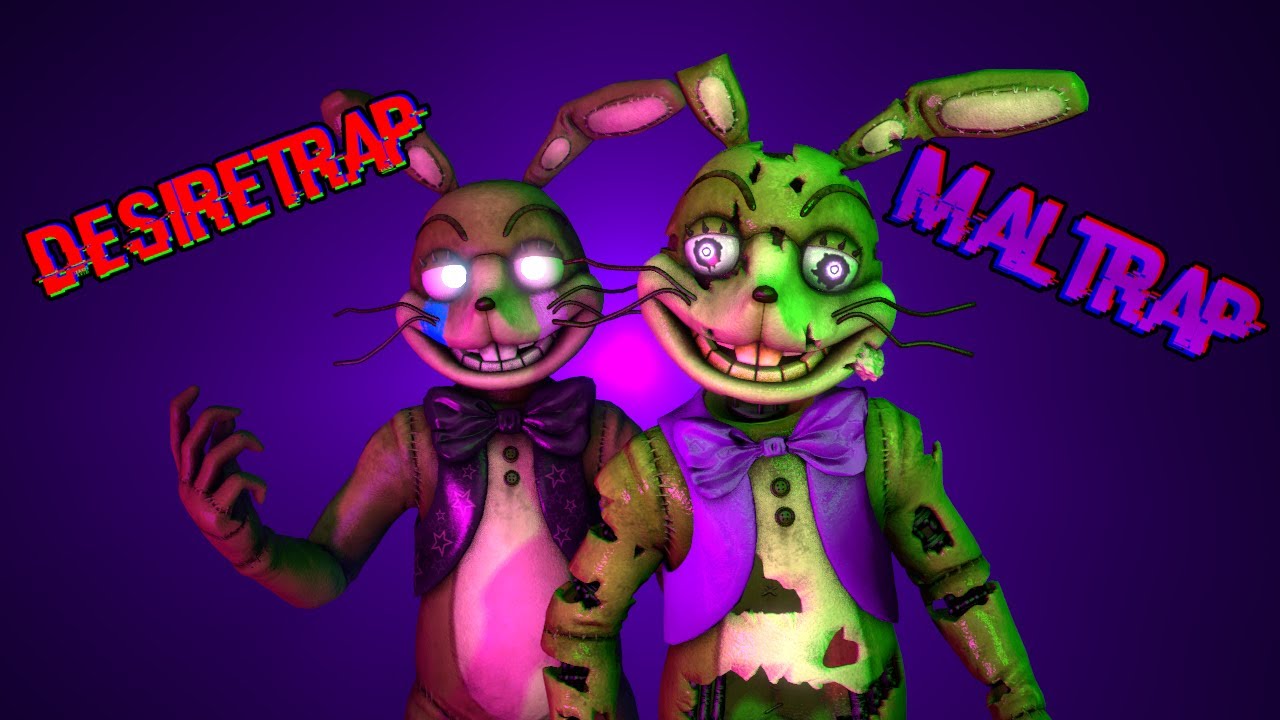 Maltrap over Glitchtrap [Five Nights at Freddy's: Help Wanted] [Mods]