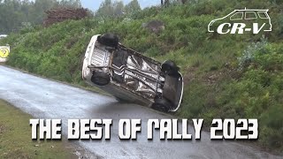 The BEST of RALLY 2023 | FLAT OUT &amp; CRASH | WRC - ERC - Hillclimb | CRV