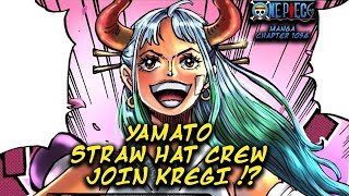 Yamato joins Straw Hat Crew!? || One Piece Chapter 1056 || Explained in Hindi