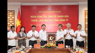 Tân Cảng Sài Gòn - Sẵn sàng đồng hành với địa phương phát triển kinh tế biển