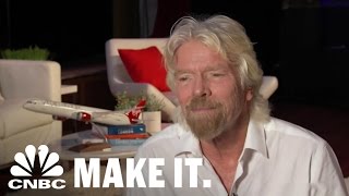 Richard Branson: If You Have To Make A Fool Of Yourself, Do It | How I Made It | CNBC Make It.