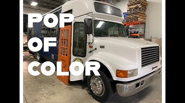 Refurbishing A House Door For A Skoolie! 100 Gallon Fresh Water Tank Mounting--Skoolie Ep. 31