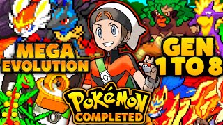 Pokemon GBA Rom Hack 2023 With Mega Evolution, Gen 1-8 & Much More!