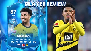 87 Fantasy Maatsen Player Review Fc 24 Ultimate Team