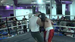 Basingstoke White Collar Boxing Bout 16 Vik Tami Vs Jasiek Świtlik