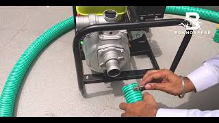 Bonhoeffer Machines Petrol Water Pump BONPWP2.0196CH: Unboxing & Assembly Guide