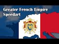 Mapping speedart  napoleons alternate french empire