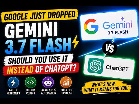 Google Gemini 3.7 Flash vs ChatGPT — Should You Switch?