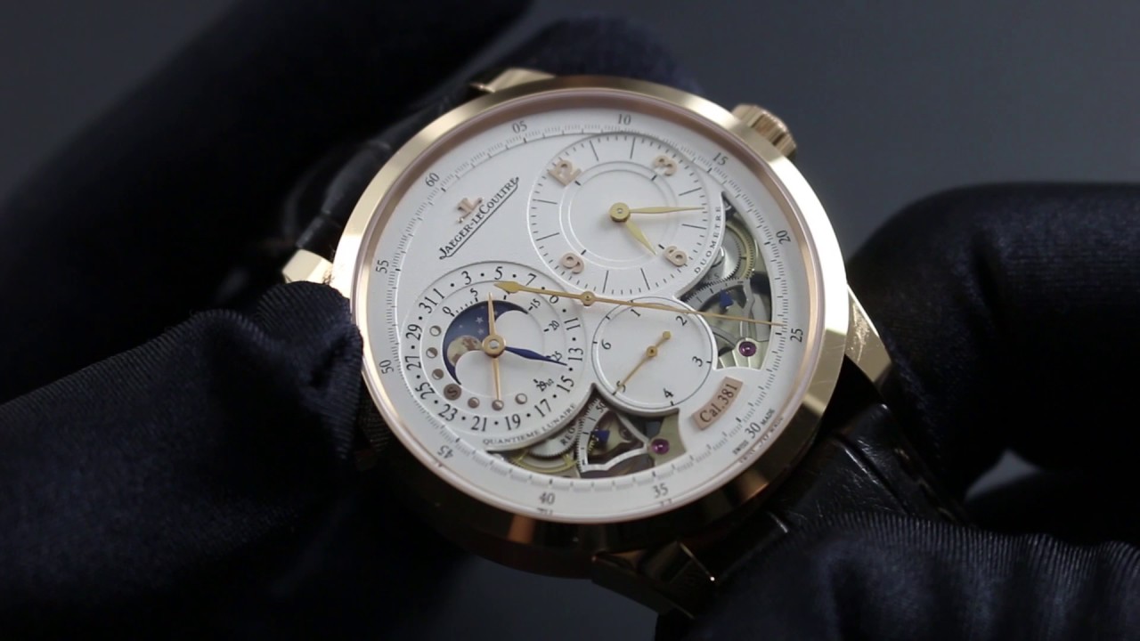 Jaeger-LeCoultre Duomètre Quantième Lunaire Q6042422 Functions \u0026 Care -  YouTube